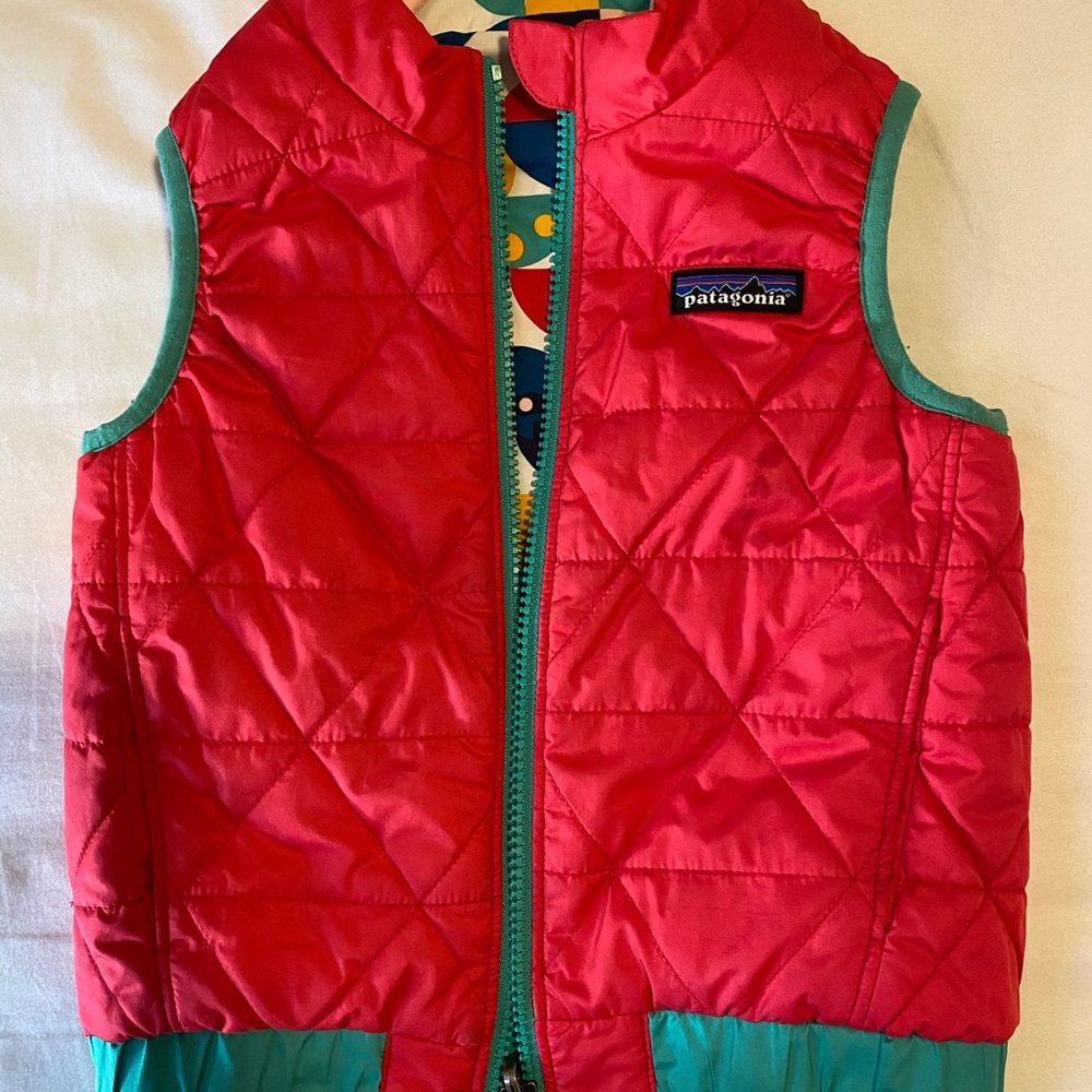 COPY - COPY - Patagonia nanopuff pink vest 3t rev…